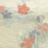 袋帯 六通柄 夏用 フォーマル用 正絹 花柄 銀糸 白_画像2