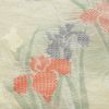 袋帯 六通柄 夏用 フォーマル用 正絹 花柄 銀糸 白_画像3