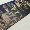 名古屋帯 六通柄 良品 正絹 古典柄 名古屋仕立て 青・紺_画像10