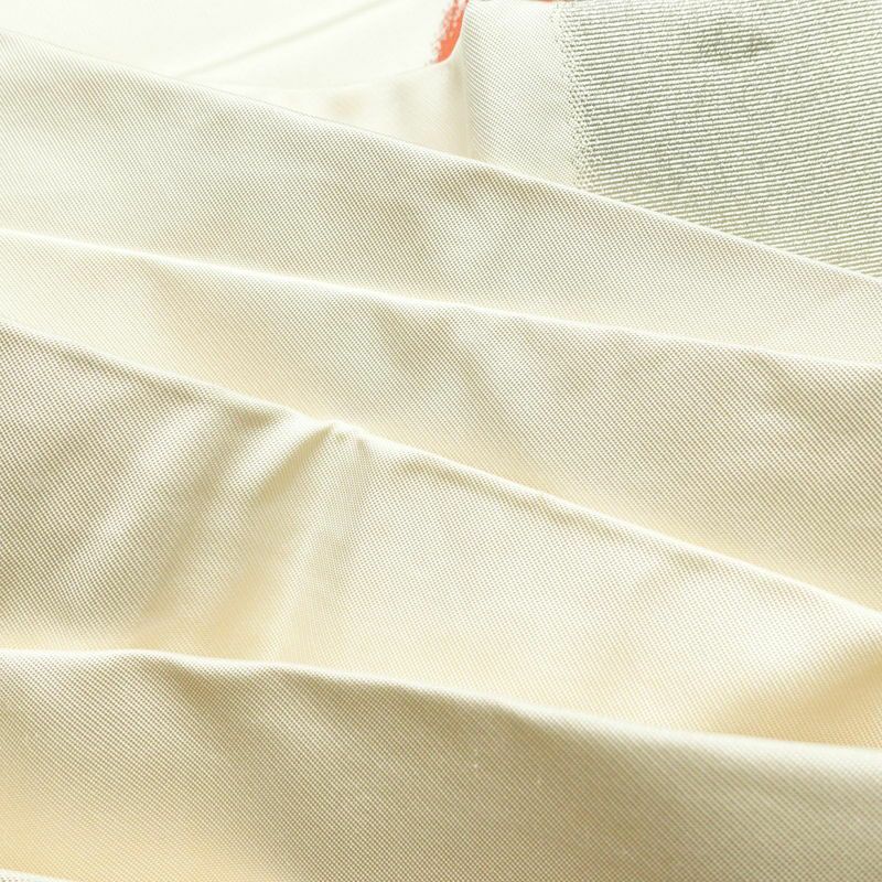 名古屋帯 太鼓柄 正絹 風景柄 名古屋仕立て 白_画像17