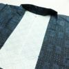 羽織 大島紬 良品 正絹 幾何学柄・抽象柄 袷仕立て 身丈84cm 裄丈65.5cm 青・紺_画像4