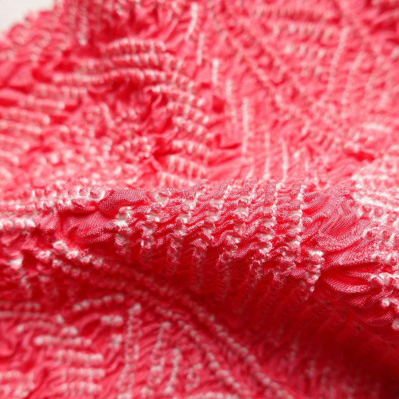 帯揚げ 絞り 正絹 古典柄 ピンク_画像15