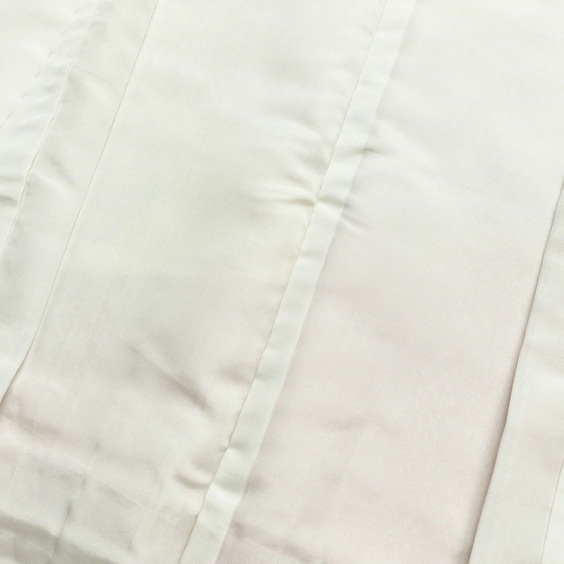 小紋 正絹 木の葉・植物柄 袷仕立て 身丈158cm 裄丈64.5cm 金彩 紅葉 赤・朱_画像19