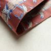 名古屋帯 全通柄 良品 正絹 人物・動物柄 名古屋仕立て ピンク_画像9
