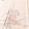 付け下げ 美品 スワトウ刺繍 相良刺繍 正絹 花柄 袷仕立て 身丈163cm 裄丈66cm 刺繍 ピンク_画像5