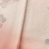 付け下げ 美品 スワトウ刺繍 相良刺繍 正絹 花柄 袷仕立て 身丈163cm 裄丈66cm 刺繍 ピンク_画像11