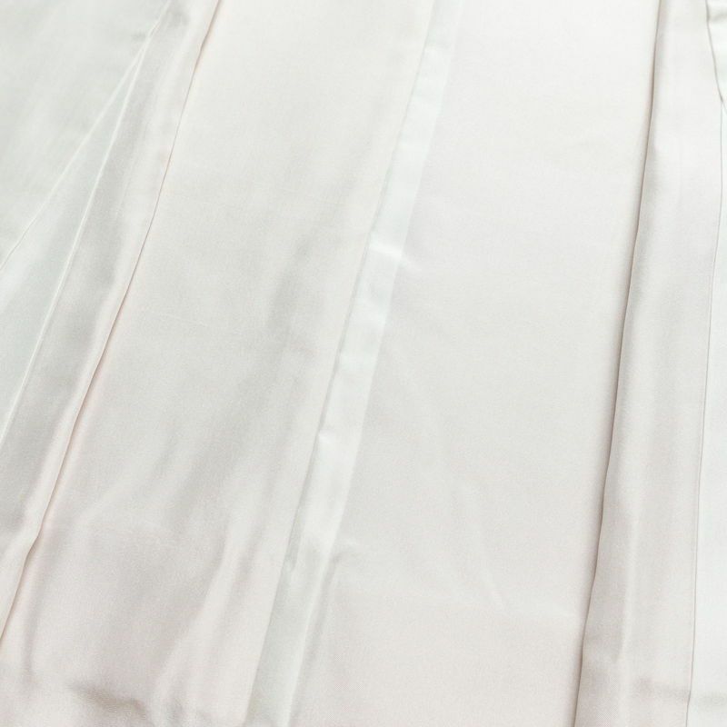 付け下げ 美品 スワトウ刺繍 相良刺繍 正絹 花柄 袷仕立て 身丈163cm 裄丈66cm 刺繍 ピンク_画像19