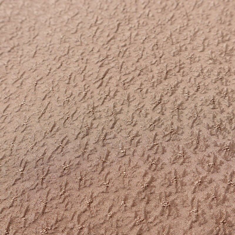 色無地 正絹 ふくれ織 無地 袷仕立て 身丈160.5cm 裄丈64cm 一部しつけ糸付き 茶_画像6