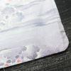 紬 良品 しつけ糸付き 正絹 風景柄 袷仕立て 身丈151.5cm 裄丈64cm 着物 紫・藤色_画像15