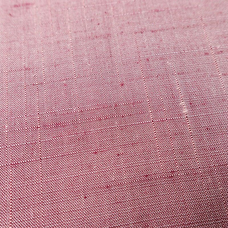 紬 美品 しつけ糸付き 正絹 無地 袷仕立て 身丈159.5cm 裄丈65cm 着物 ピンク_画像7