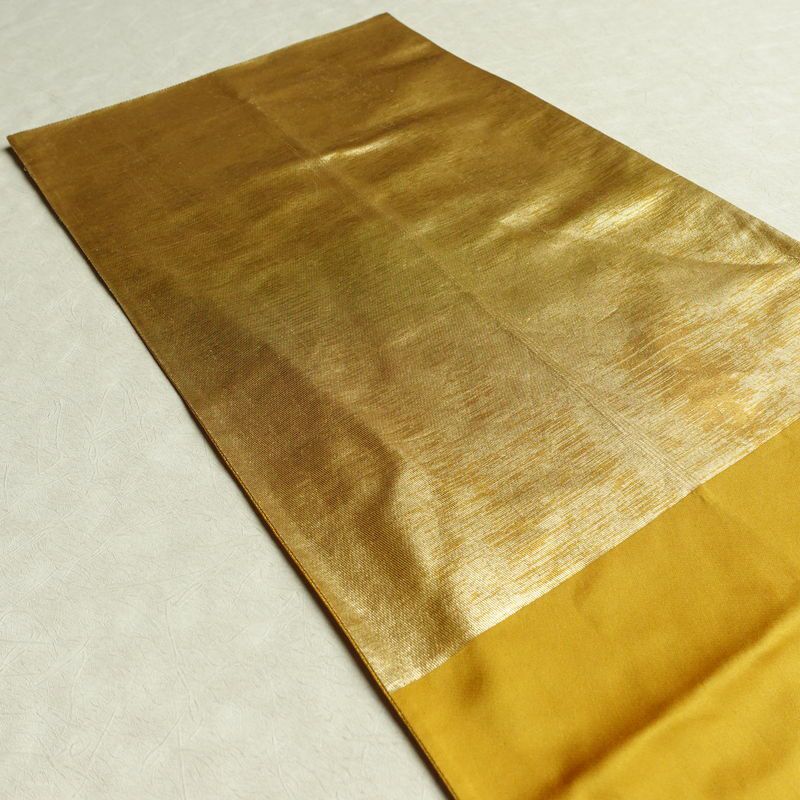 袋帯 太鼓柄 金駒刺繍 フォーマル用 正絹 古典柄 刺繍 帯 扇子 金・銀_画像18