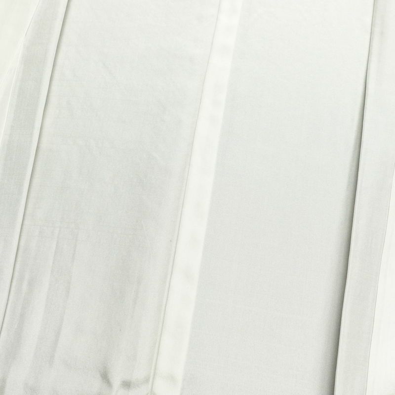 小紋 紬地 正絹 木の葉・植物柄 袷仕立て 身丈164cm 裄丈67cm 着物 小豆・エンジ_画像18