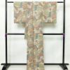 小紋 良品 正絹 幾何学柄・抽象柄 袷仕立て 身丈168cm 裄丈69cm 着物 多色使い_画像5