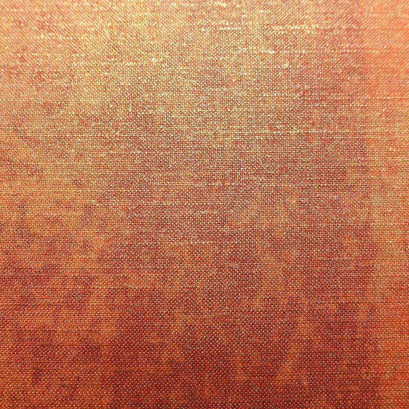 袋帯 全通柄 美品 フォーマル用 正絹 幾何学柄・抽象柄 箔 橙_画像4