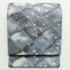 袋帯 六通柄 美品 フォーマル用 正絹 古典柄 金糸 銀糸 帯 桜 花びら 青・紺_画像1