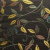 袋帯 六通柄 良品 綾織 一般用 正絹 木の葉・植物柄 茶_画像6
