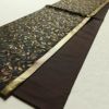 袋帯 六通柄 良品 綾織 一般用 正絹 木の葉・植物柄 茶_画像9