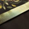 袋帯 六通柄 良品 綾織 一般用 正絹 木の葉・植物柄 茶_画像13