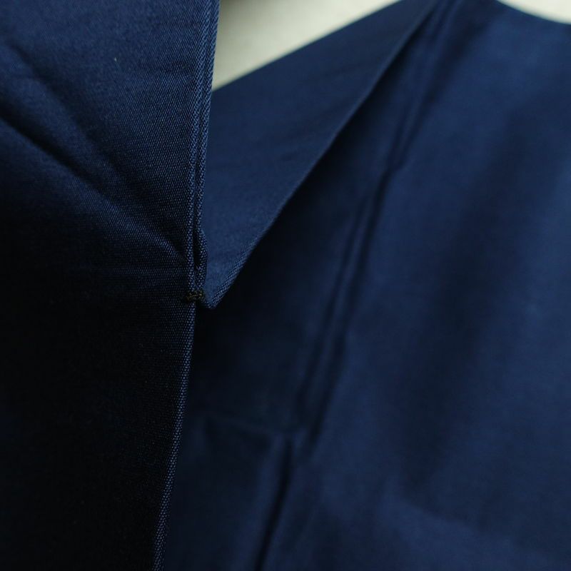 名古屋帯 太鼓柄 正絹 幾何学柄・抽象柄 名古屋仕立て 箔 帯 青・紺_画像20