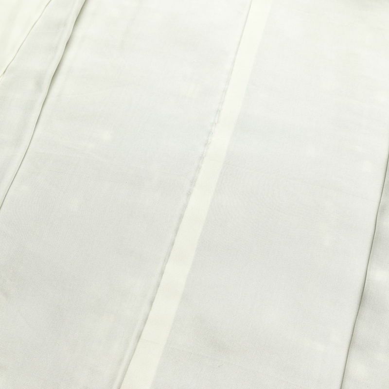 紬 正絹 幾何学柄・抽象柄 袷仕立て 身丈158.5cm 裄丈64cm 紫・藤色_画像19