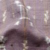 紬 正絹 幾何学柄・抽象柄 袷仕立て 身丈158.5cm 裄丈64cm 紫・藤色_画像21