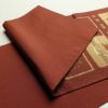 袋帯 ふくれ織 六通柄 良品 一般用 正絹 古典柄 橙_画像10