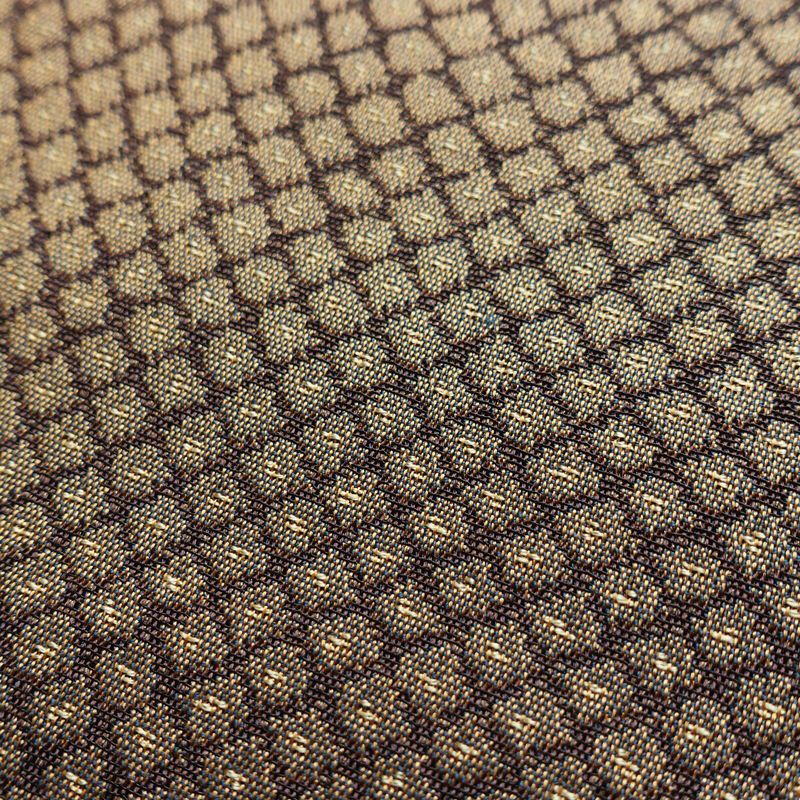 袋帯 全通柄 一般用 正絹 チェック・格子柄 多色使い_画像5