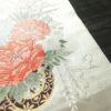 名古屋帯 太鼓柄 正絹 古典柄 名古屋仕立て 銀糸 白_画像3