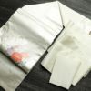 名古屋帯 太鼓柄 正絹 古典柄 名古屋仕立て 銀糸 白_画像16