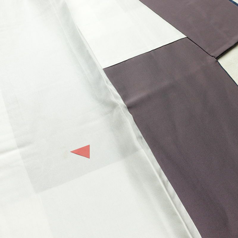 大島紬 証紙あり 絞り 正絹 縞柄・線柄 袷仕立て 身丈162cm 裄丈67cm 青・紺_画像20