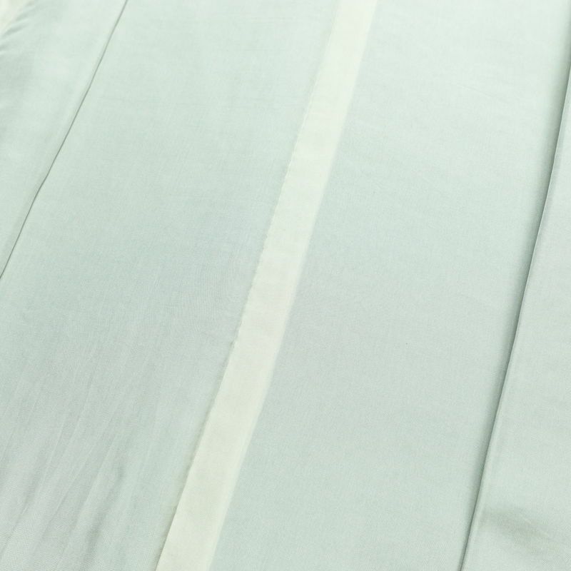 紬 しつけ糸付き 正絹 無地 袷仕立て 身丈157cm 裄丈63.5cm 青・紺_画像16