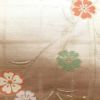 名古屋帯 六通柄 正絹 古典柄 名古屋仕立て 桜 紅葉 ピンク_画像4