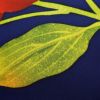 名古屋帯 太鼓柄 正絹 花柄 名古屋仕立て 青・紺_画像4
