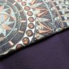 袋帯 エジプト更紗大華文 六通柄 良品 フォーマル用 正絹 幾何学柄・抽象柄 紫・藤色_画像12