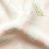 小紋 しつけ糸付き 正絹 花柄 袷仕立て 身丈159.5cm 裄丈66cm ピンク_画像21