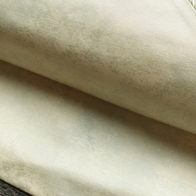 名古屋帯 太鼓柄 良品 切嵌 正絹 幾何学柄・抽象柄 名古屋仕立て 白_画像6