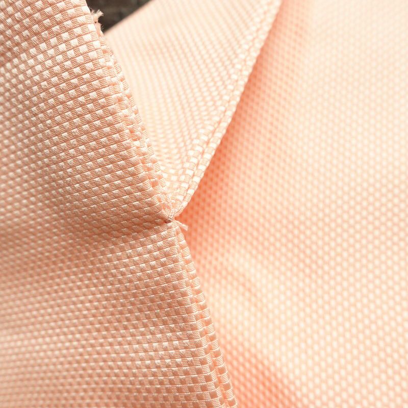 名古屋帯 太鼓柄 正絹 幾何学柄・抽象柄 名古屋仕立て 銀糸 ピンク_画像20