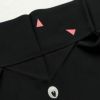 黒留袖 美品 五つ紋付き 桃山蒔絵 落款入り しつけ糸付き 縮緬 正絹 古典柄 袷仕立て 身丈170.5cm 裄丈70.5cm 箔 金彩 黒_画像12