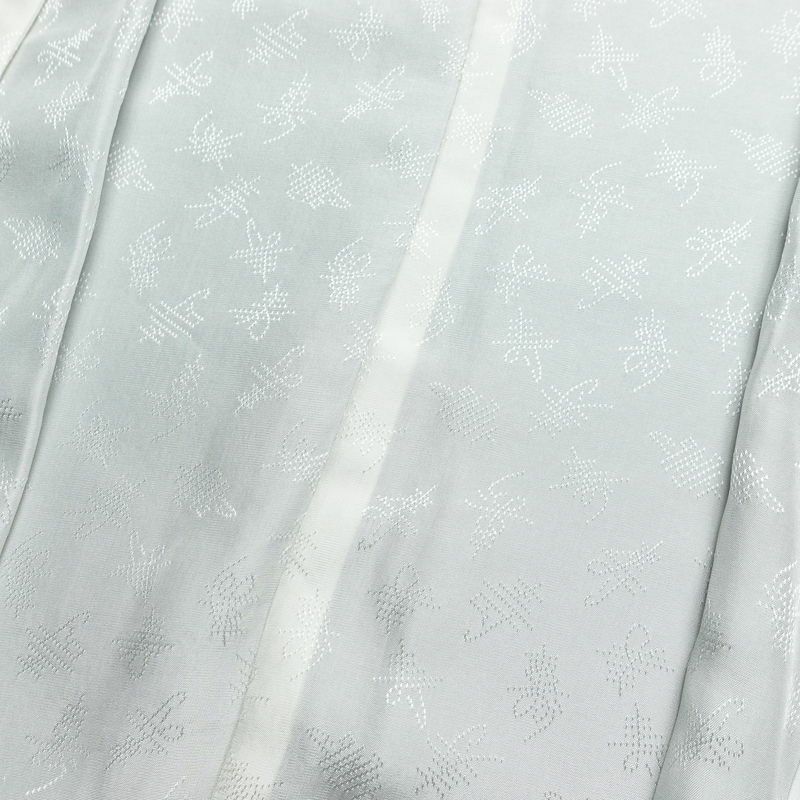 黒留袖 美品 五つ紋付き 桃山蒔絵 落款入り しつけ糸付き 縮緬 正絹 古典柄 袷仕立て 身丈170.5cm 裄丈70.5cm 箔 金彩 黒_画像18