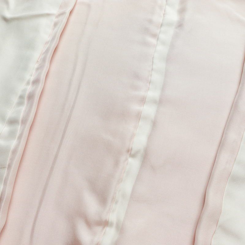 色無地 一つ紋付き 正絹 花柄 袷仕立て 身丈150.5cm 裄丈64cm ピンク_画像18