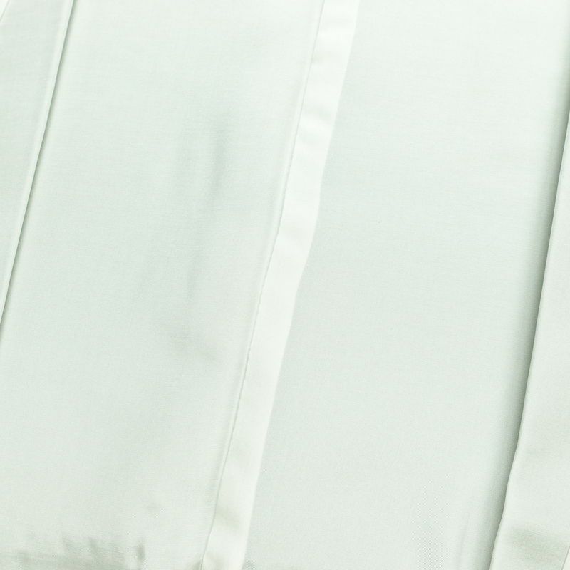 付け下げ 美品 しつけ糸付き 紬地 正絹 その他の柄 袷仕立て 身丈173.5cm 裄丈70cm 緑・うぐいす色_画像17