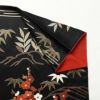 振袖 良品 金駒刺繍 正絹 風景柄 袷仕立て 身丈172cm 裄丈71cm 箔 金彩 モダン 成人式 黒_画像13