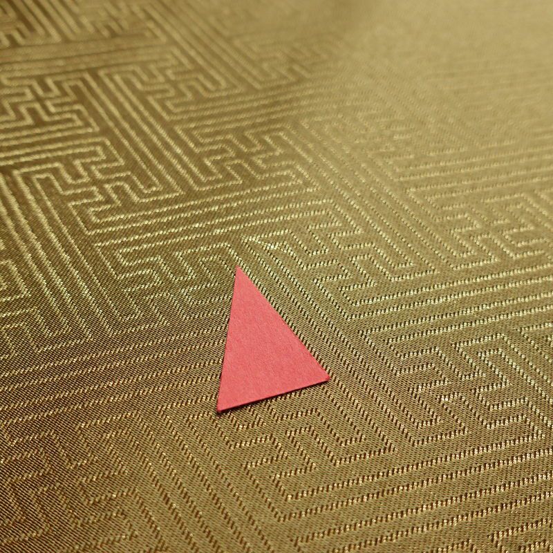 袋帯 琳派瑞祥錦 本金箔つづれ 六通柄 フォーマル用 正絹 古典柄 箔 金糸 帯 緑・うぐいす色_画像14