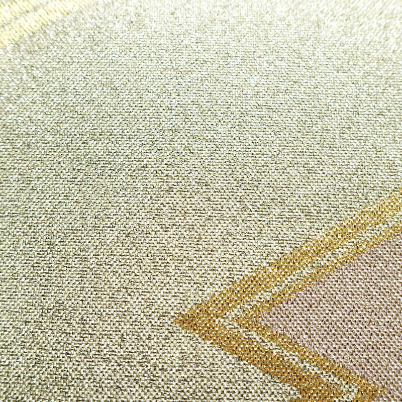 袋帯 六通柄 美品 フォーマル用 正絹 古典柄 金糸 銀糸 帯 金・銀_画像6