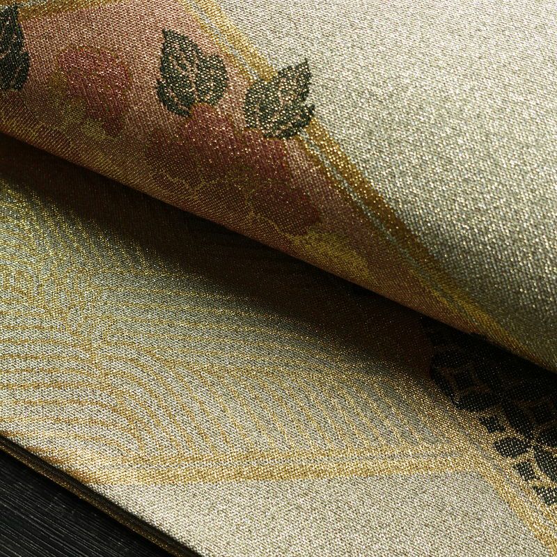 袋帯 六通柄 美品 フォーマル用 正絹 古典柄 金糸 銀糸 帯 金・銀_画像7