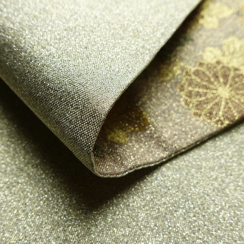 袋帯 六通柄 美品 フォーマル用 正絹 古典柄 金糸 銀糸 帯 金・銀_画像10