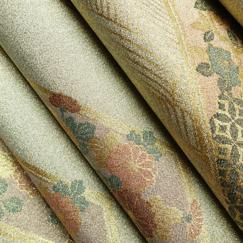 袋帯 六通柄 美品 フォーマル用 正絹 古典柄 金糸 銀糸 帯 金・銀_画像20