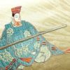 名古屋帯 太鼓柄 正絹 人物・動物柄 名古屋仕立て 箔 刺繍 金通し 帯 クリーム_画像5
