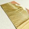 袋帯 清映彩薫風 六通柄 良品 フォーマル用 正絹 幾何学柄・抽象柄 金糸 帯 黄・黄土色_画像18