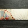 袋帯 詠歌清泉文 六通柄 フォーマル用 正絹 古典柄 箔 帯 クリーム_画像11